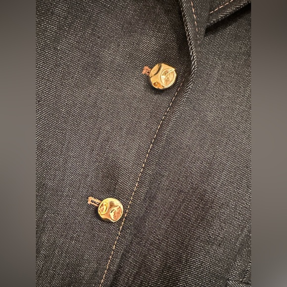 Zara Denim Blazer ZW collection, NWT, M - Picture 7 of 11